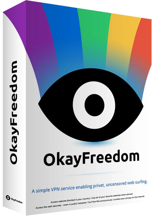 OkayFreedom VPN Premium Key - 1 Device 1 Year