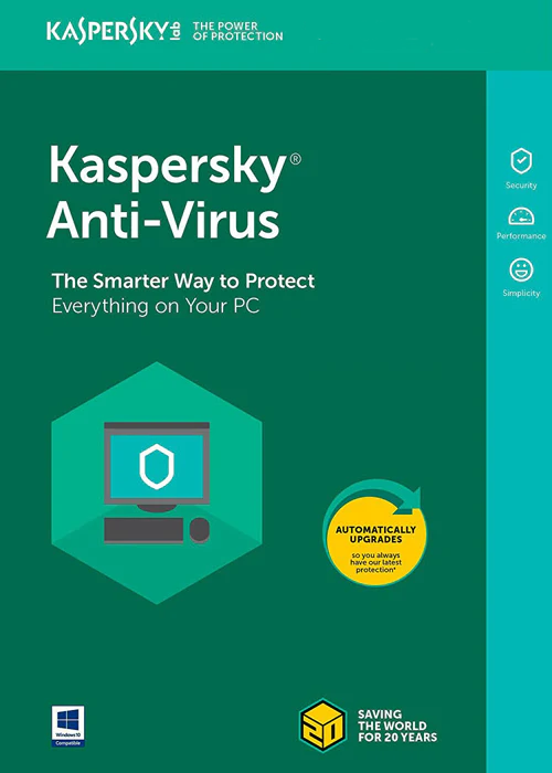 Kaspersky Anti-Virus 2023 Key - 3 Devices, 1 Year EUROPE